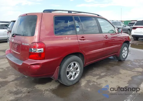 2006 Toyota Highlander V6 из США, поврежденный, VIN JTEDP21A860108788